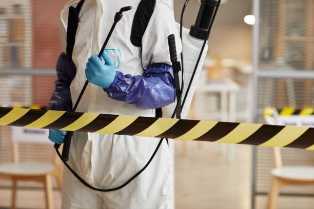 Professional Blood Cleanup technician working in Newport, OH